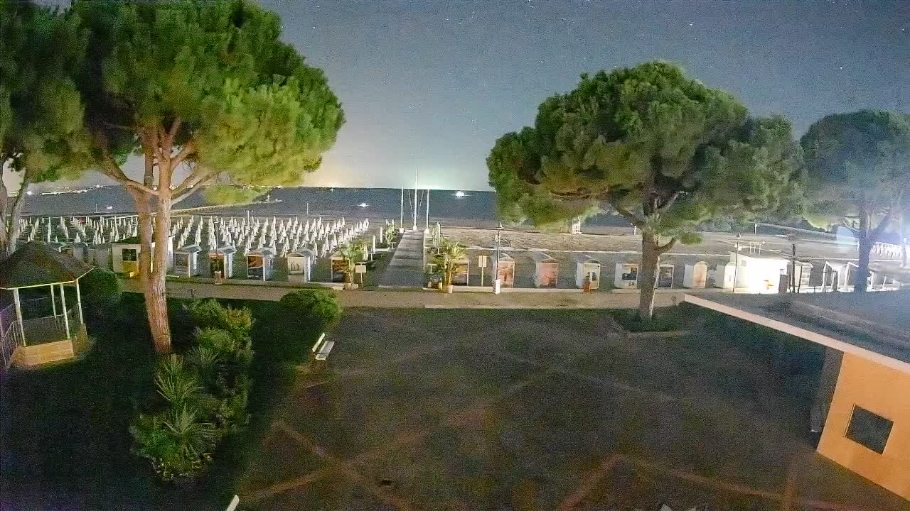 Spletna kamera Gradež (Grado) – Vhod na plažo