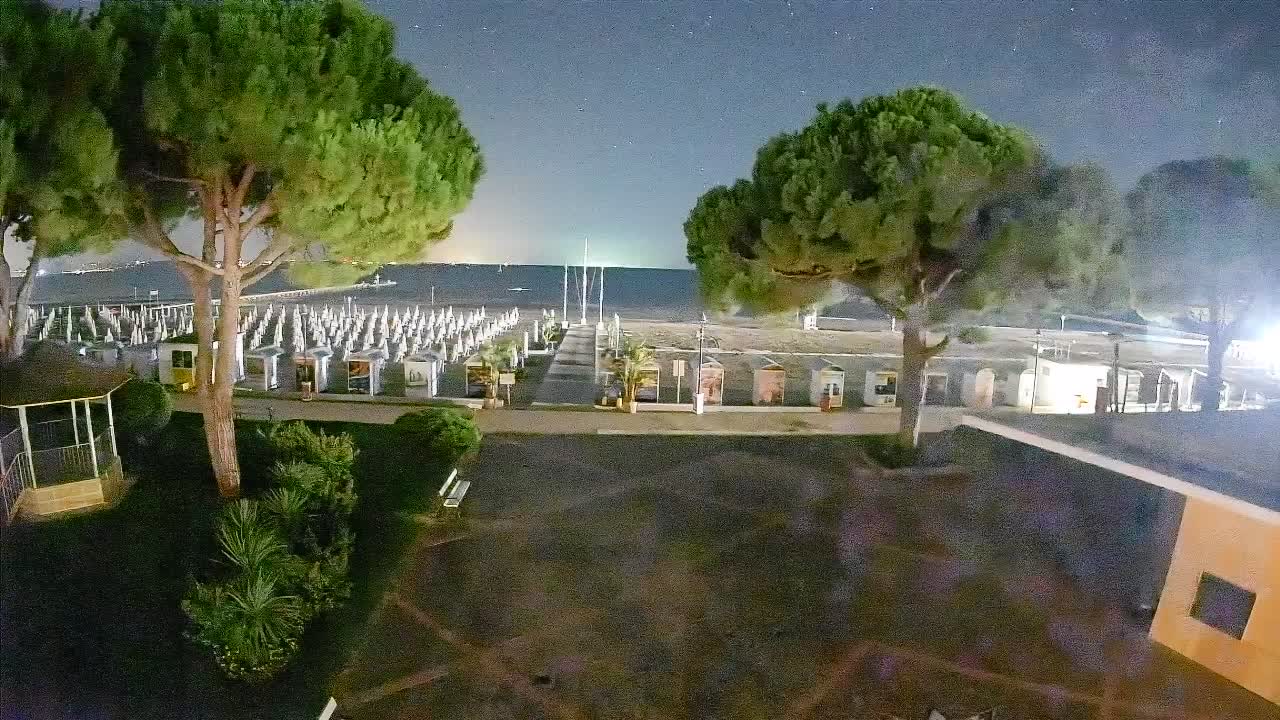 Spletna kamera Gradež (Grado) – Vhod na plažo