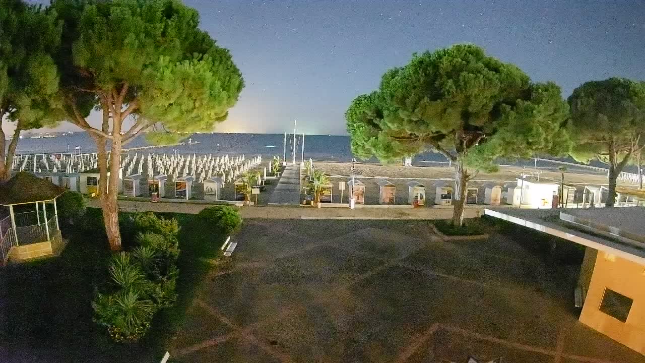 Spletna kamera Gradež (Grado) – Vhod na plažo