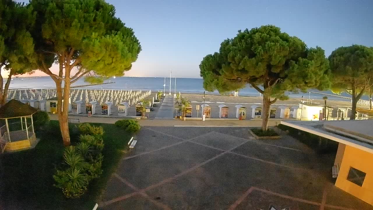 Webcam Grado – Entrée de la plage (Lido di Grado)