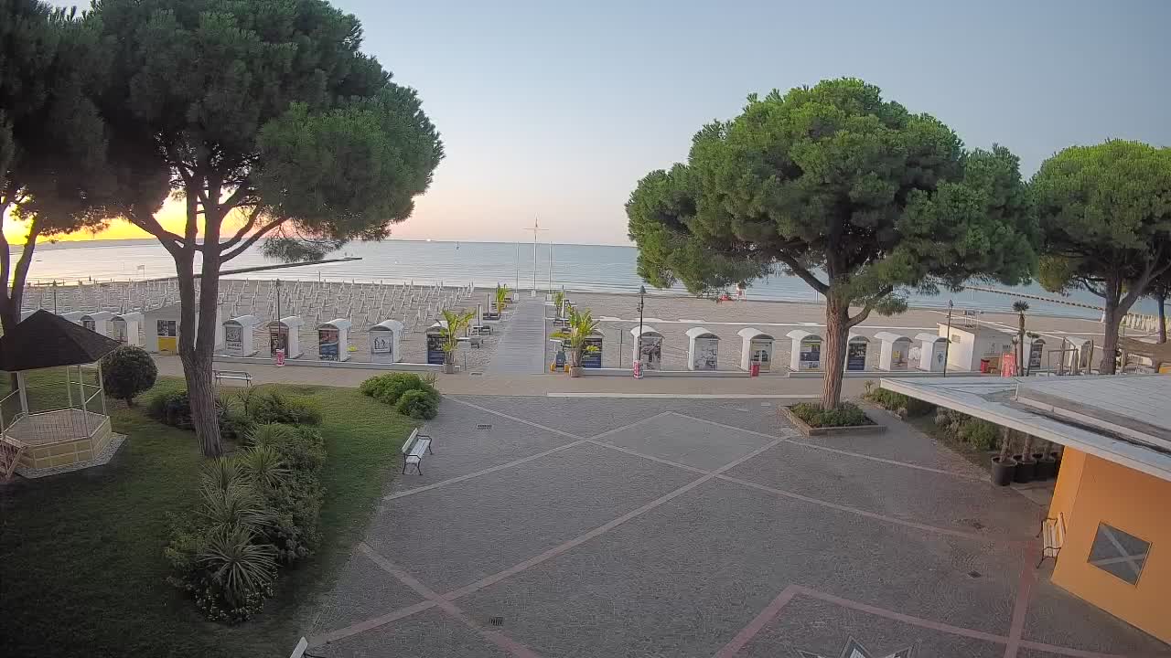 Web kamera Grado – Ulaz na plažu (Lido di Grado)