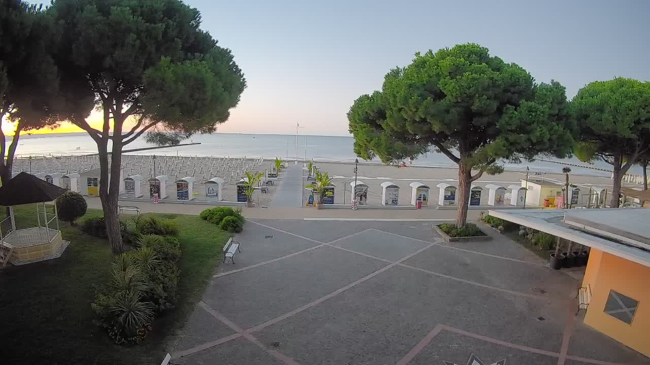 Web kamera Grado – Ulaz na plažu (Lido di Grado)