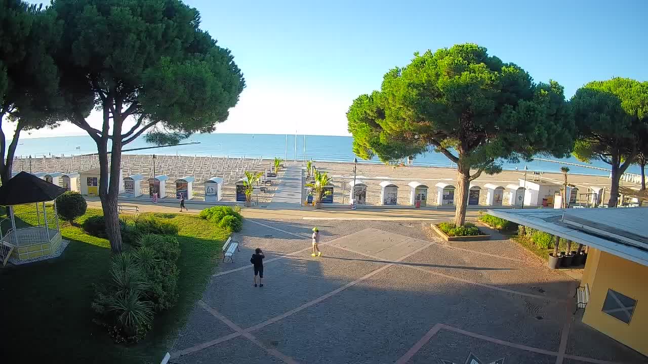 Webcam Grado – Entrée de la plage (Lido di Grado)