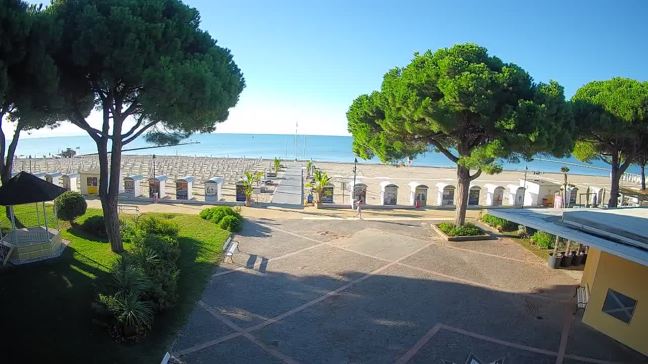 Web kamera Grado – Ulaz na plažu (Lido di Grado)