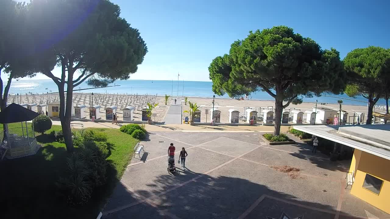 Grado Webcam – Strandzugang am Lido di Grado