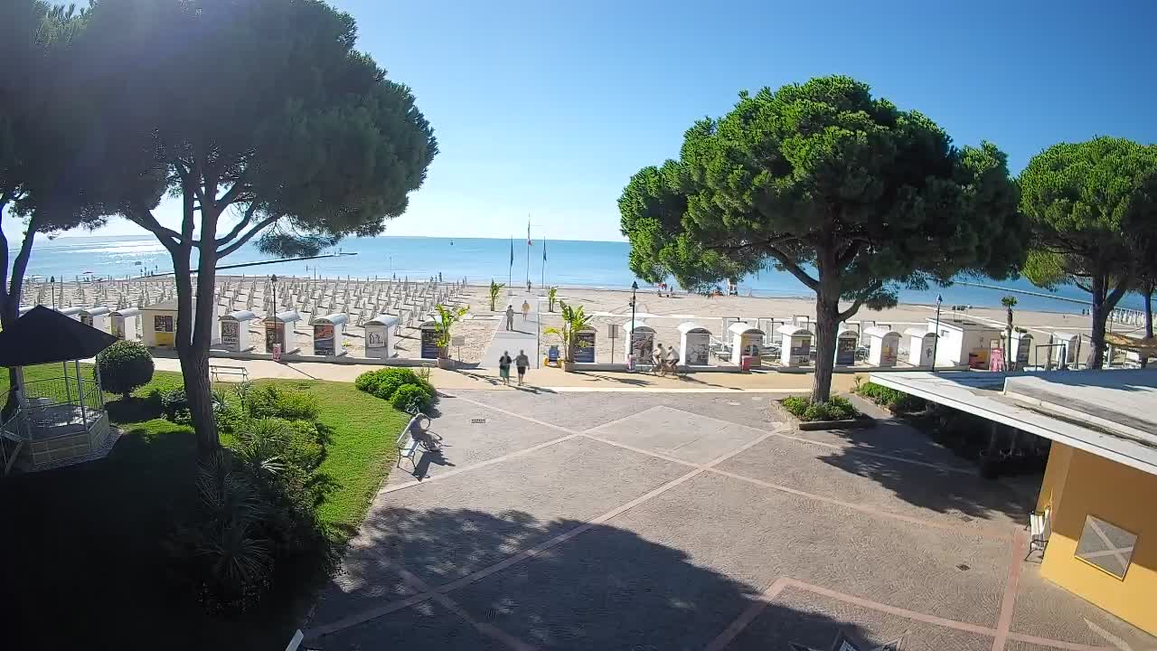 Webcam Grado – Entrée de la plage (Lido di Grado)