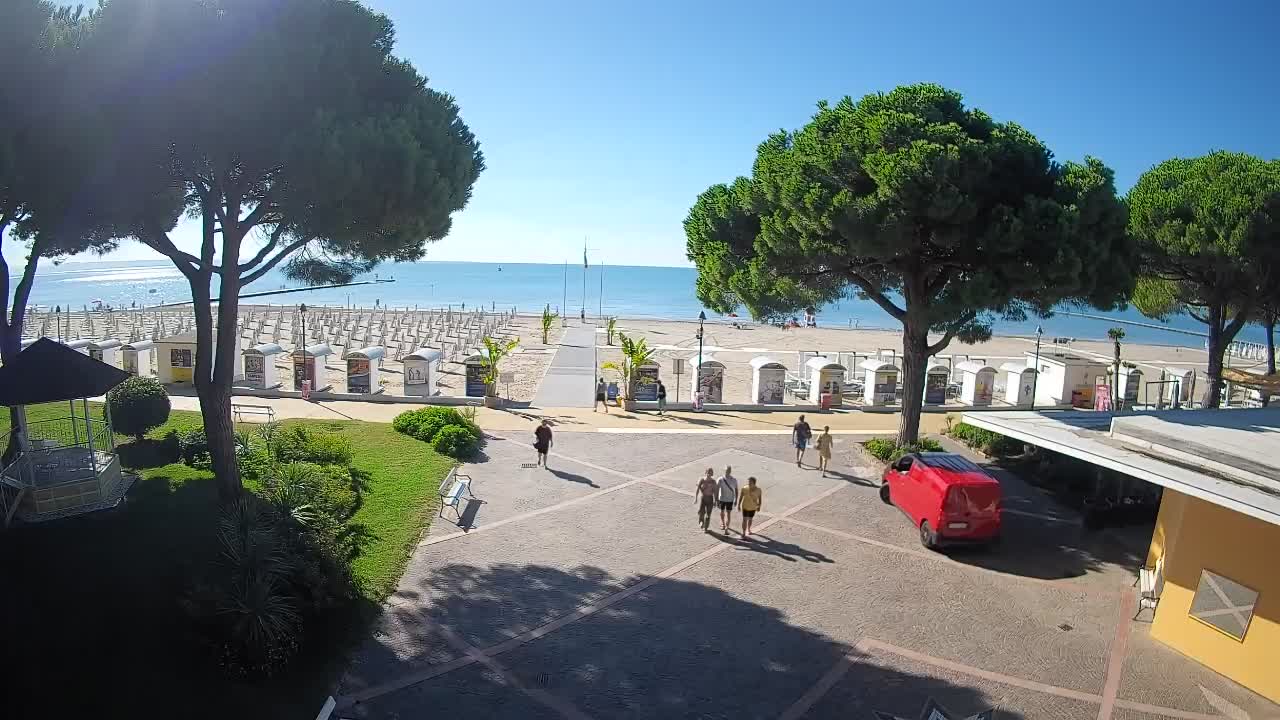 Webcam Grado – Entrée de la plage (Lido di Grado)