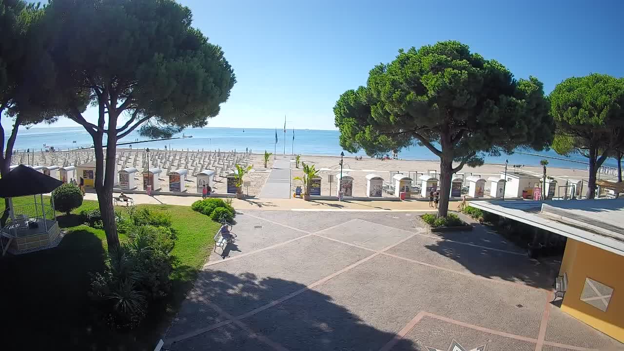 Spletna kamera Gradež (Grado) – Vhod na plažo