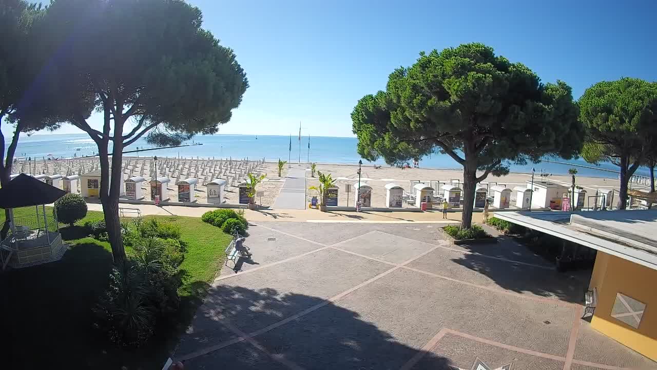 Web kamera Grado – Ulaz na plažu (Lido di Grado)