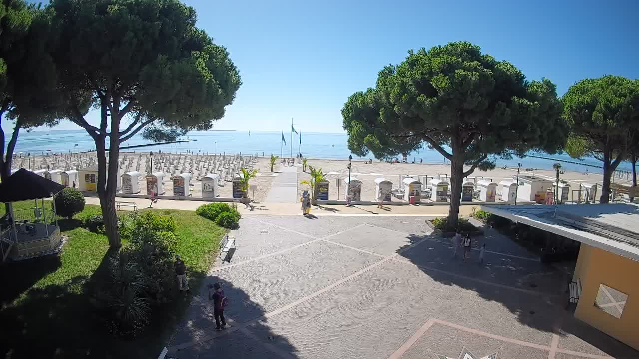 Webcam de Grado – Entrada de la playa (Lido di Grado)