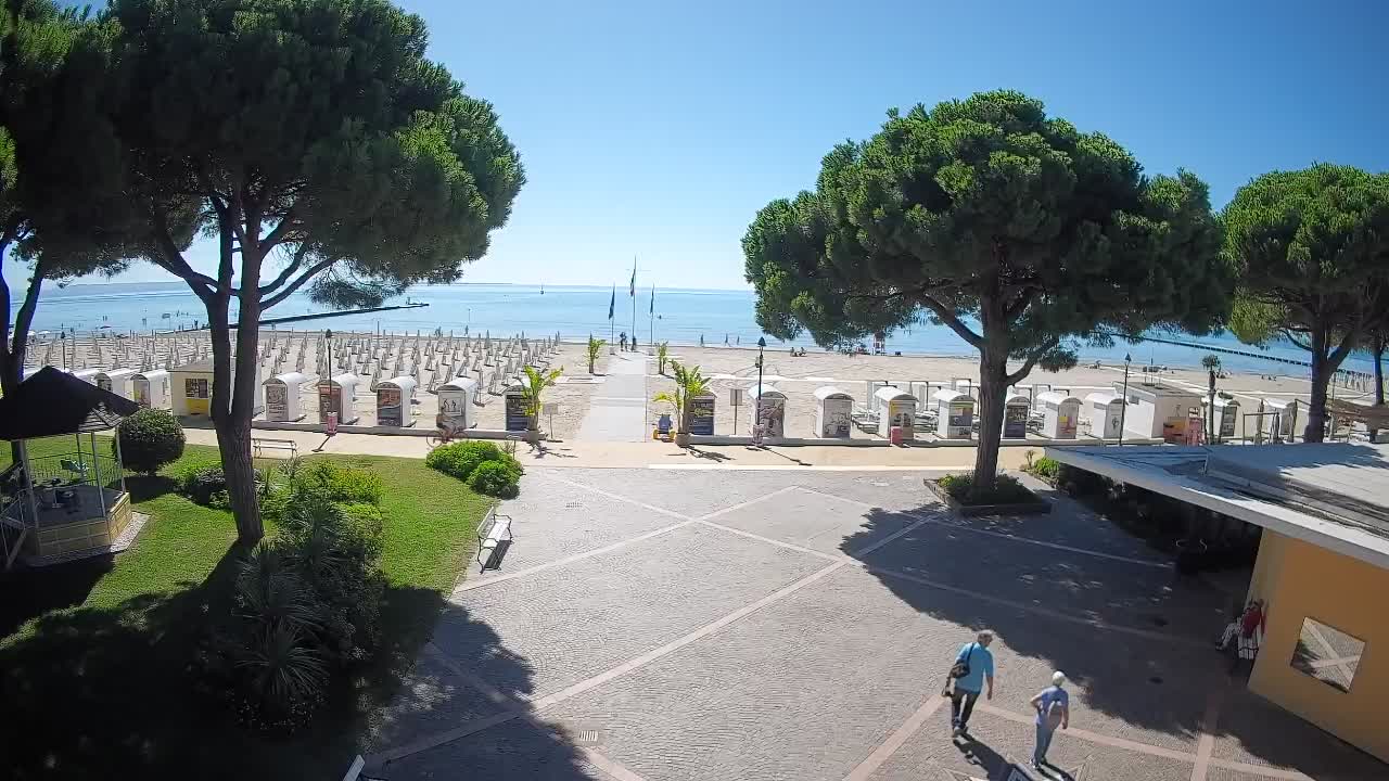 Webcam Grado – Entrée de la plage (Lido di Grado)