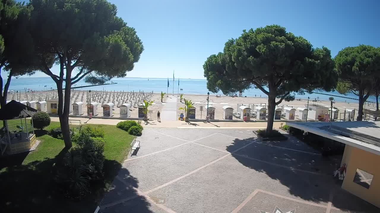 Spletna kamera Gradež (Grado) – Vhod na plažo