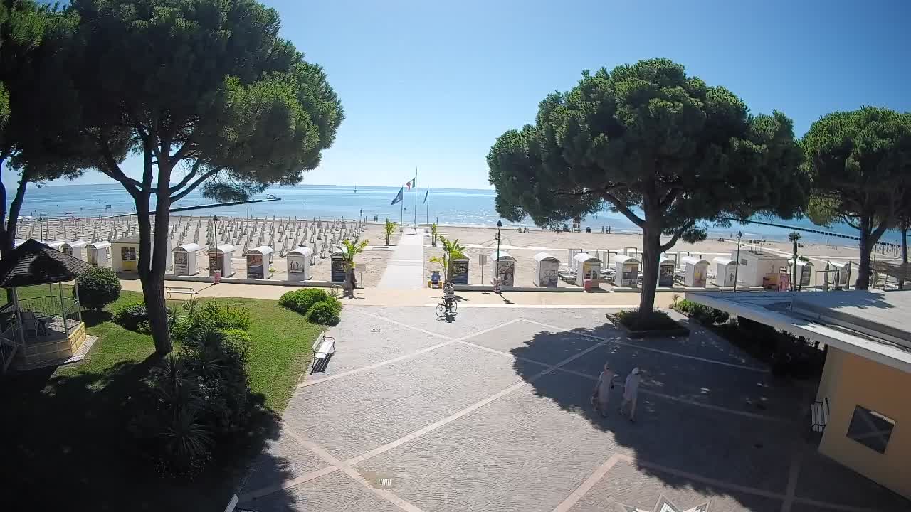 Spletna kamera Gradež (Grado) – Vhod na plažo