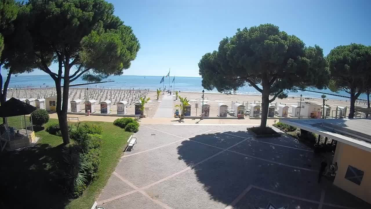 Webcam de Grado – Entrada de la playa (Lido di Grado)