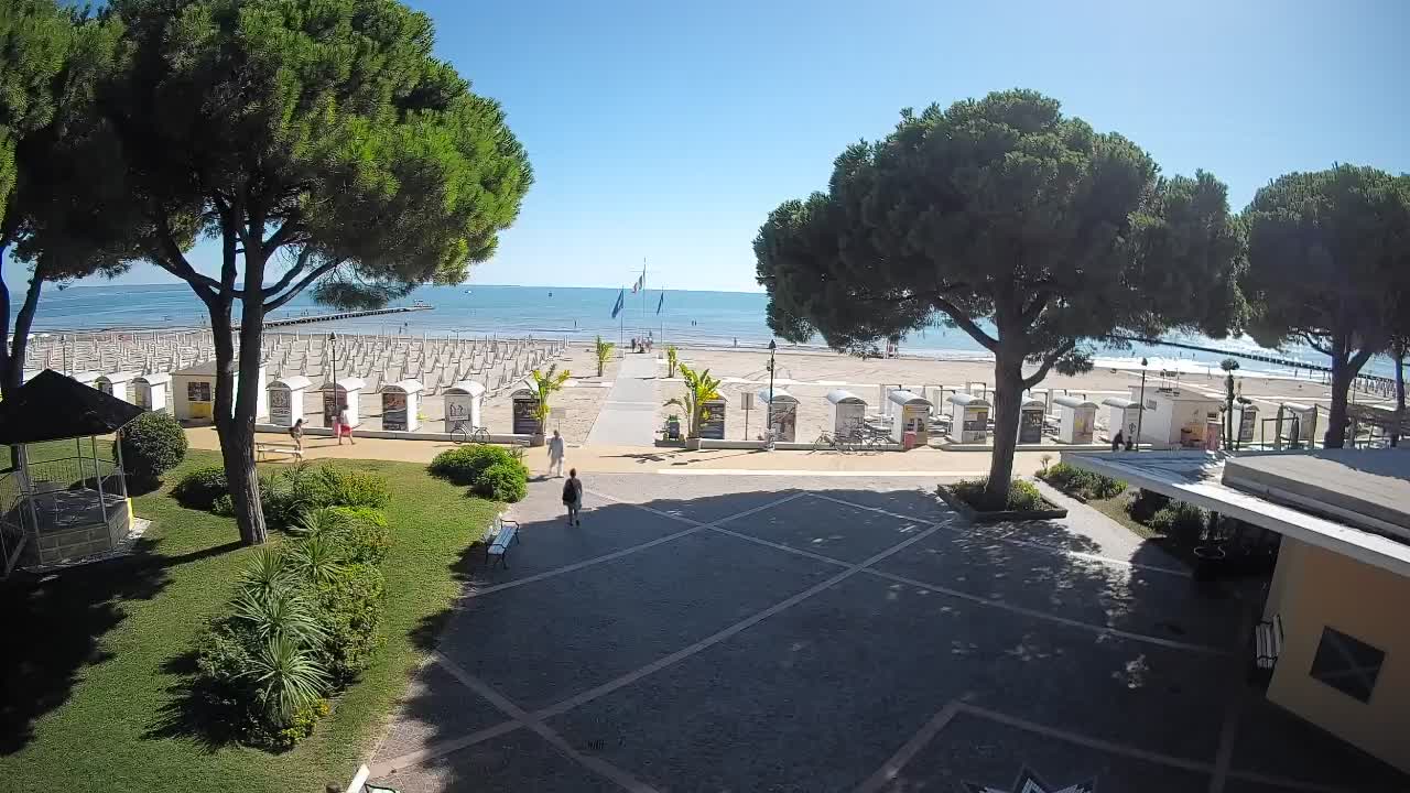 Web kamera Grado – Ulaz na plažu (Lido di Grado)
