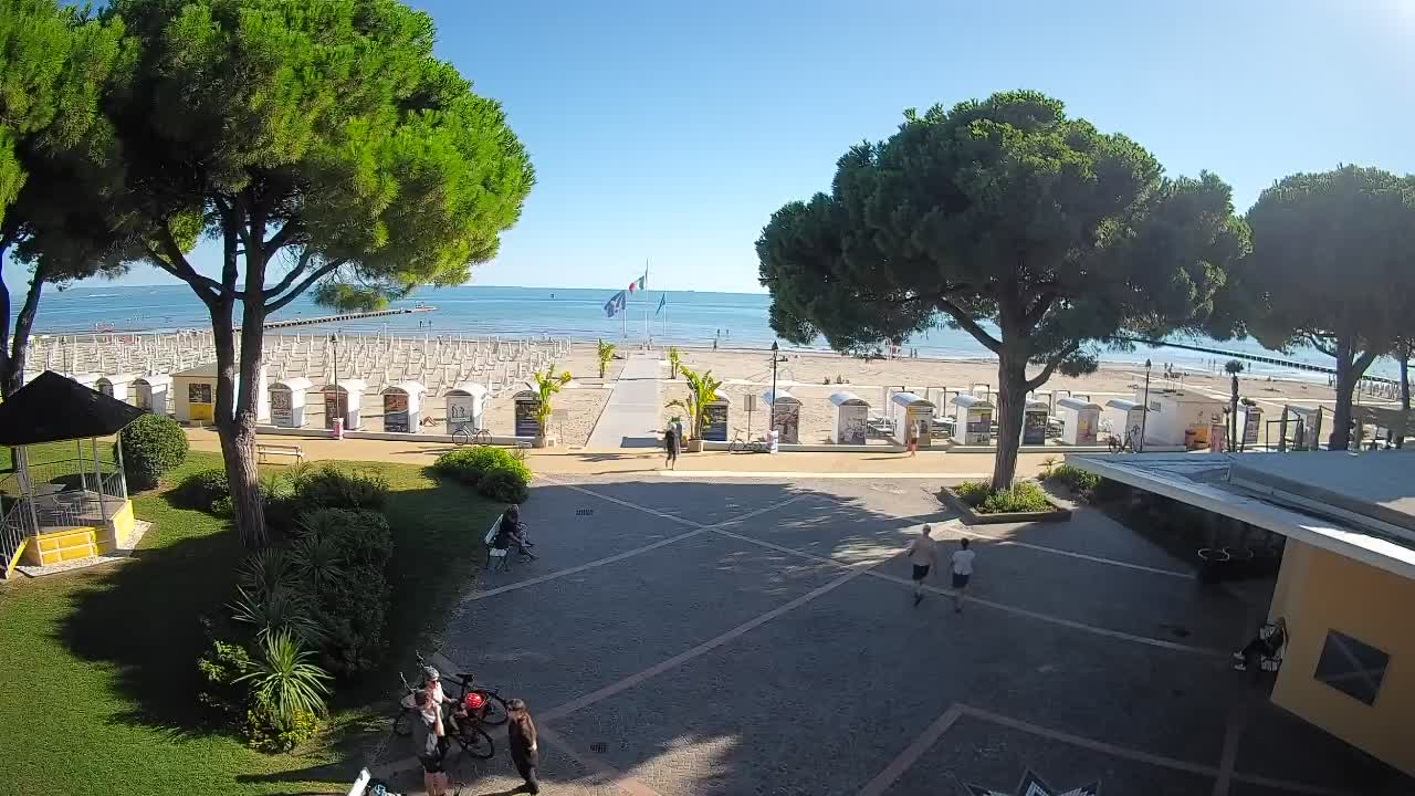 Webcam Grado – Entrée de la plage (Lido di Grado)