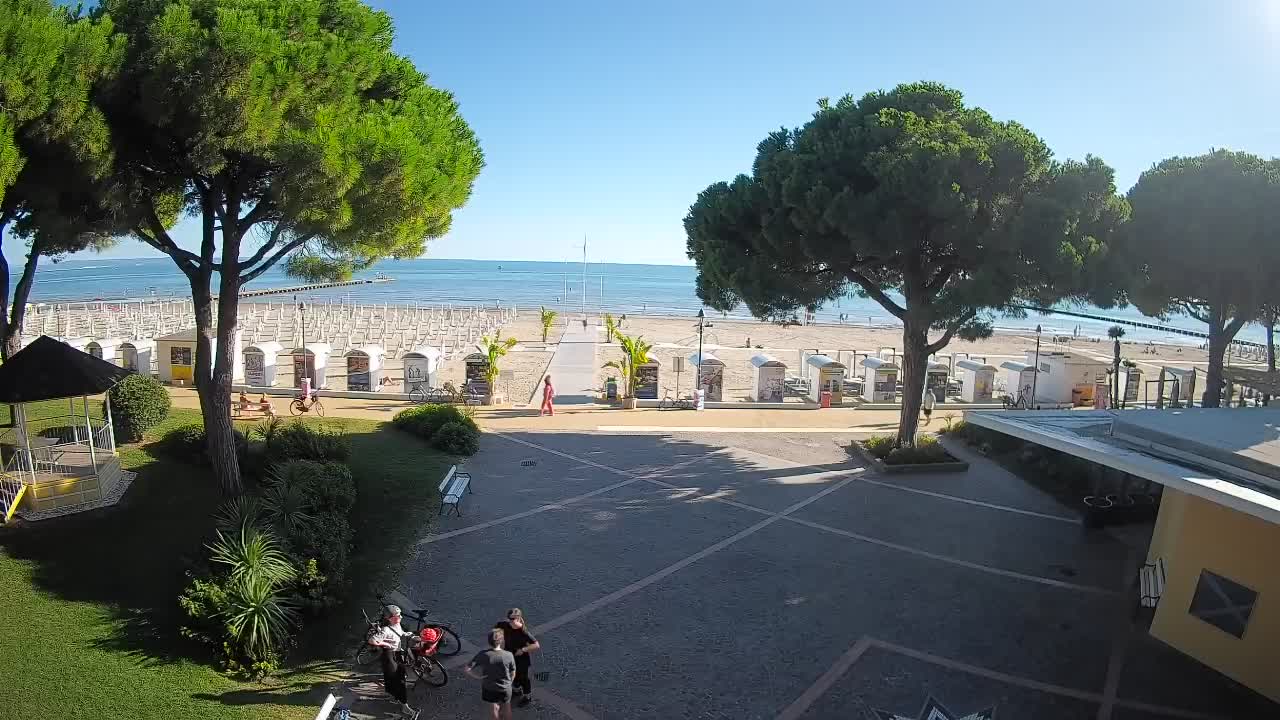 Web kamera Grado – Ulaz na plažu (Lido di Grado)