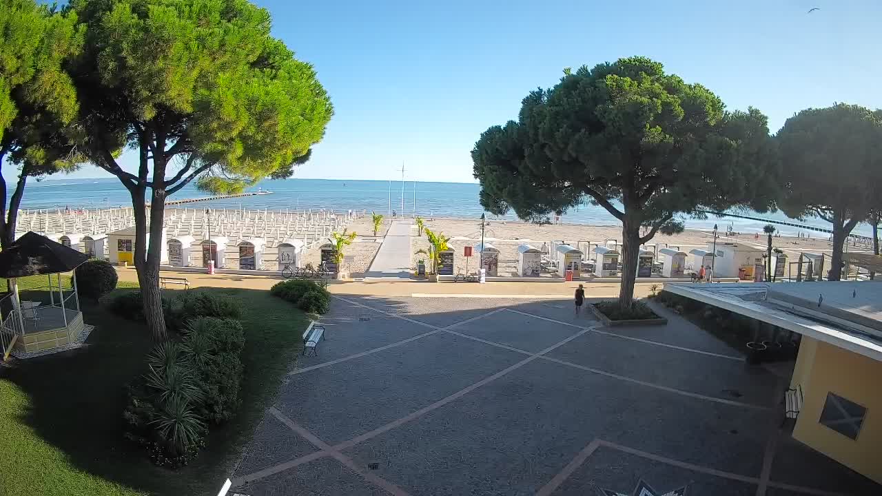 Webcam Grado – Entrée de la plage (Lido di Grado)