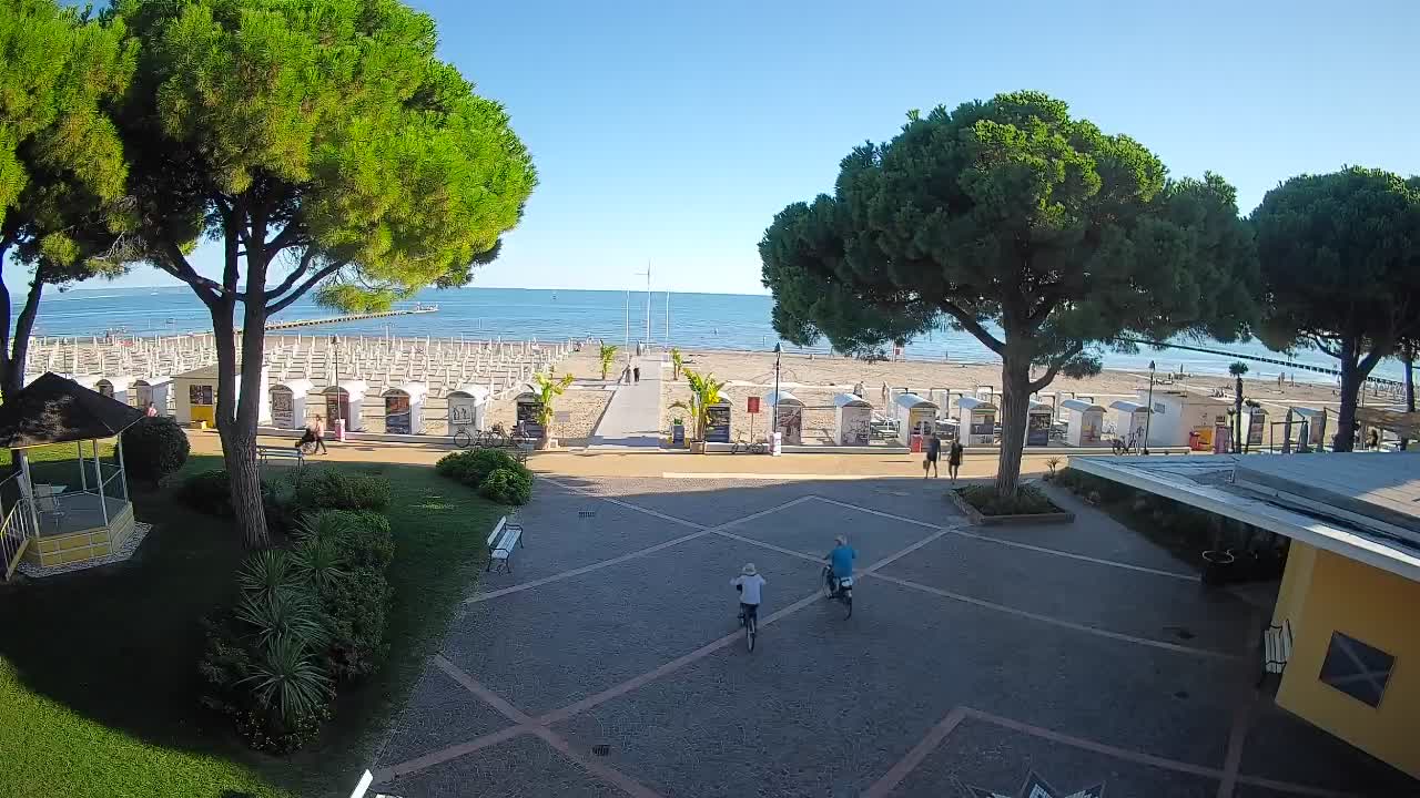 Web kamera Grado – Ulaz na plažu (Lido di Grado)
