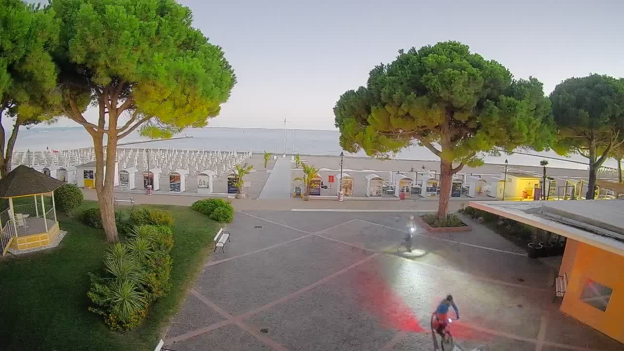 Webcam de Grado – Entrada de la playa (Lido di Grado)