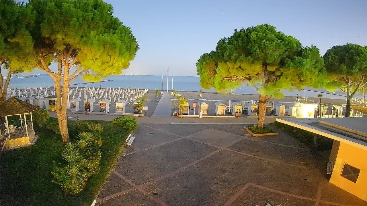 Webcam Grado – Entrée de la plage (Lido di Grado)