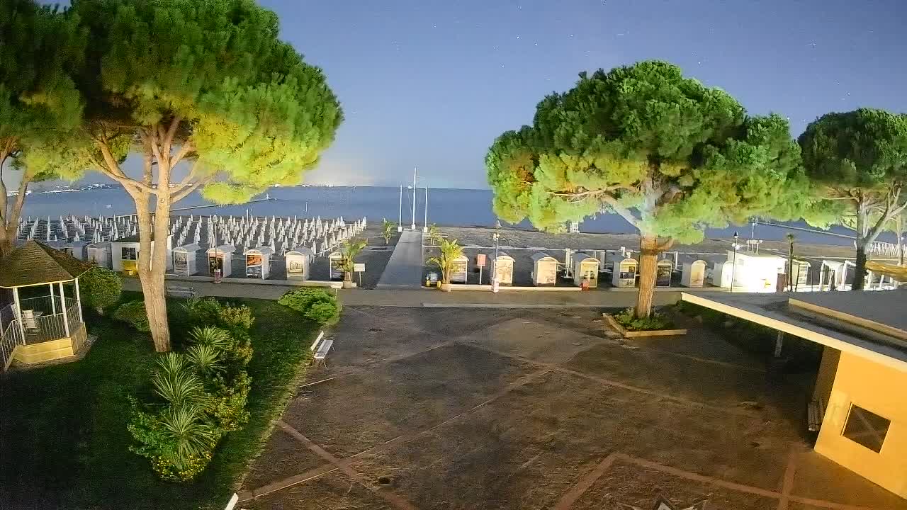 Webcam de Grado – Entrada de la playa (Lido di Grado)