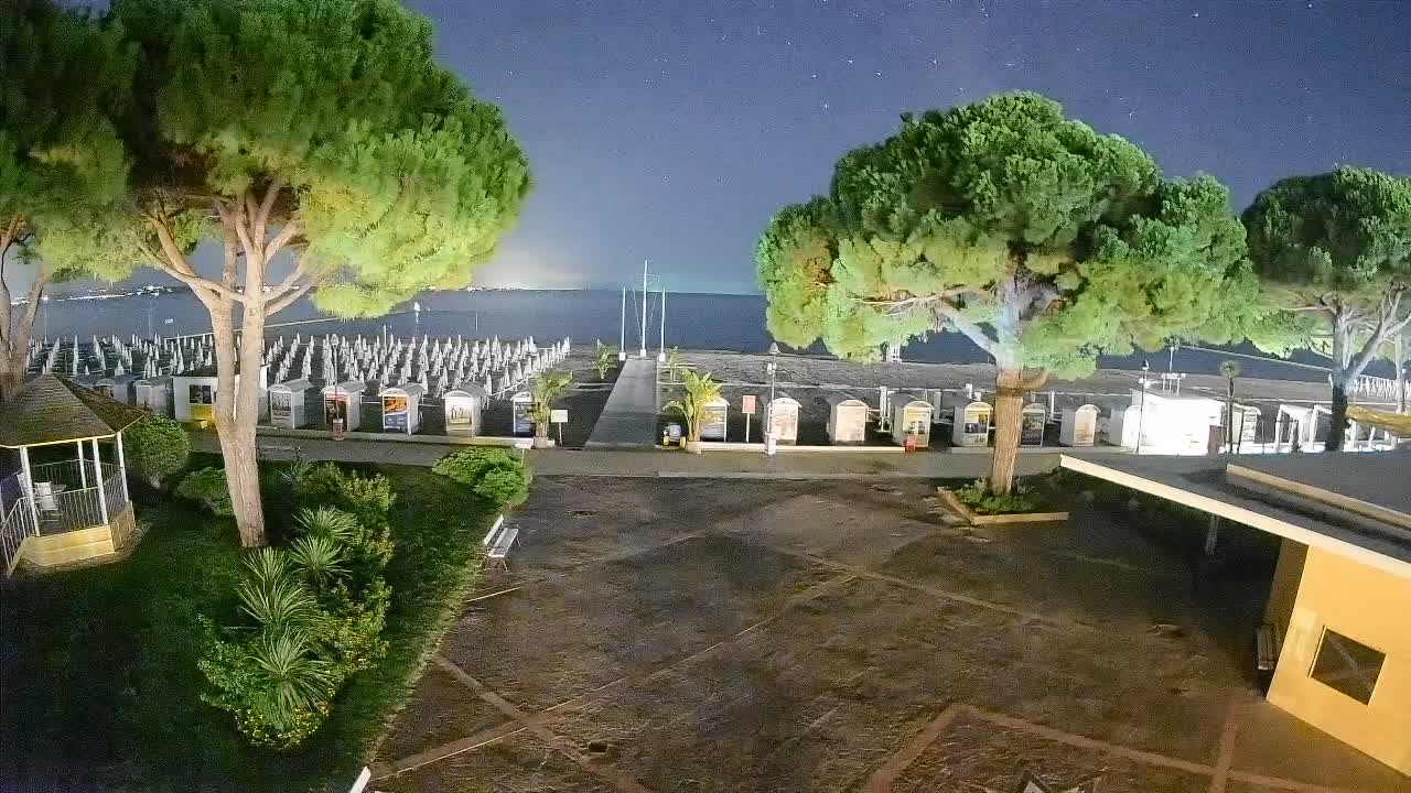 Webcam de Grado – Entrada de la playa (Lido di Grado)