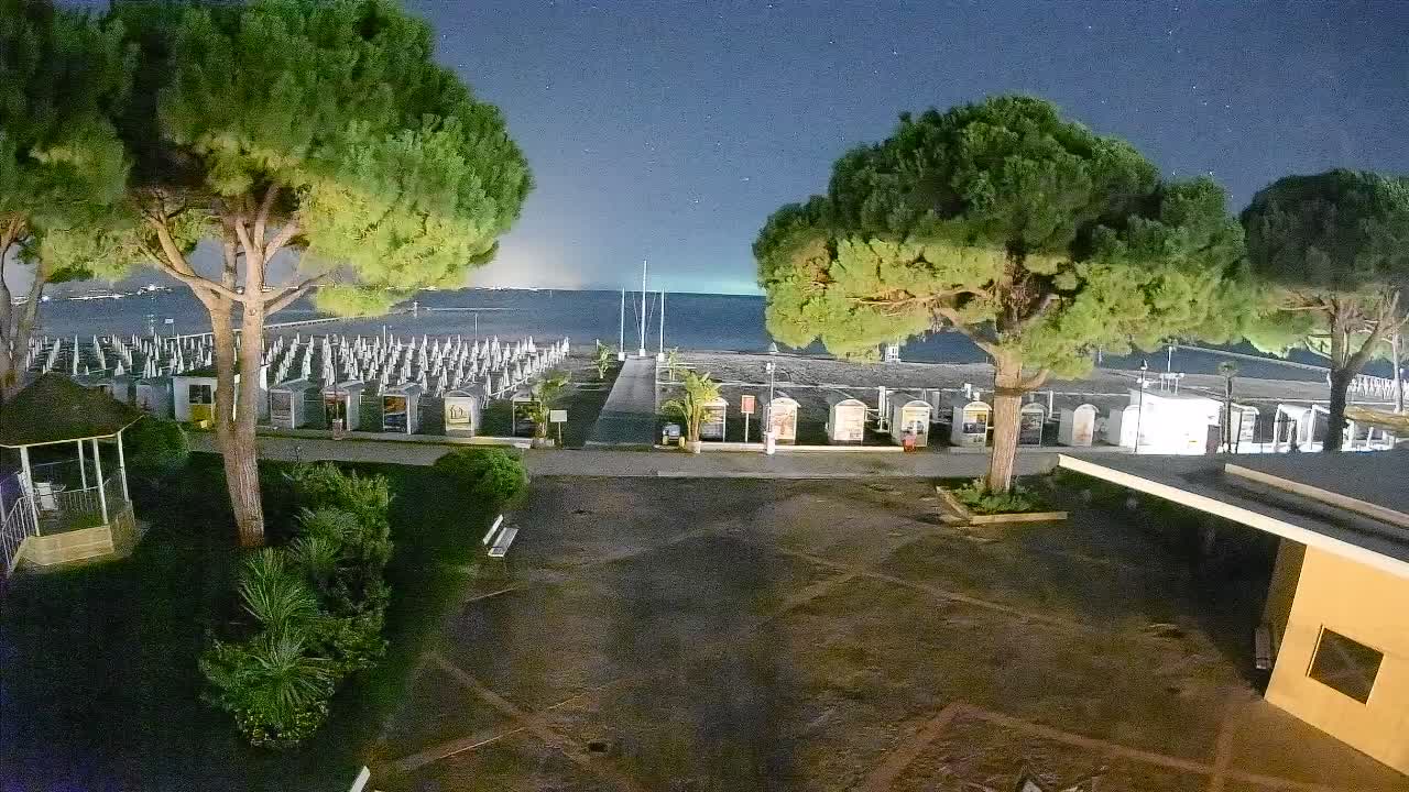Webcam de Grado – Entrada de la playa (Lido di Grado)