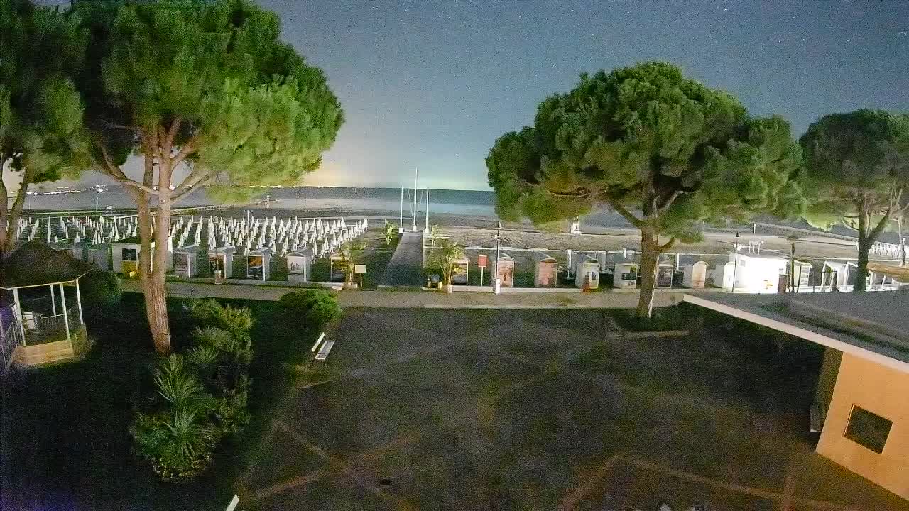 Gradež Vhod na Plažo: Pogled v Živo na Obalo