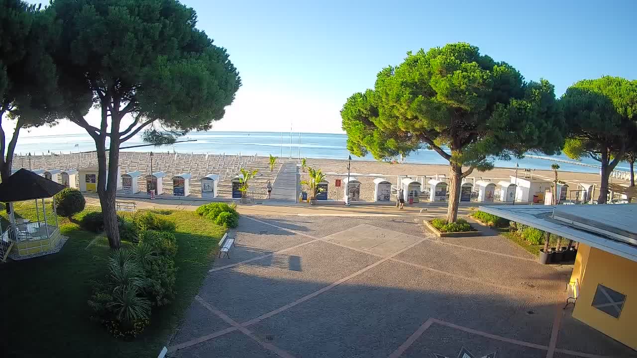 Webcam Grado – Entrée de la plage (Lido di Grado)