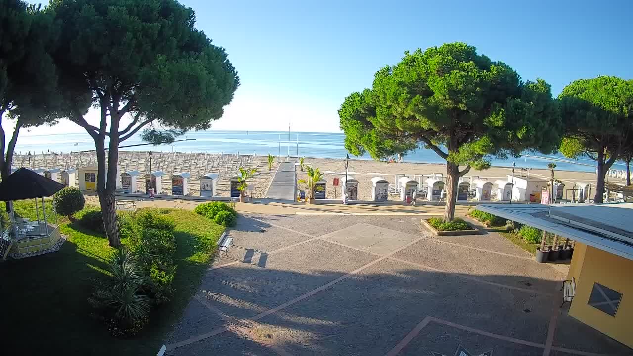 Webcam Grado – Entrée de la plage (Lido di Grado)