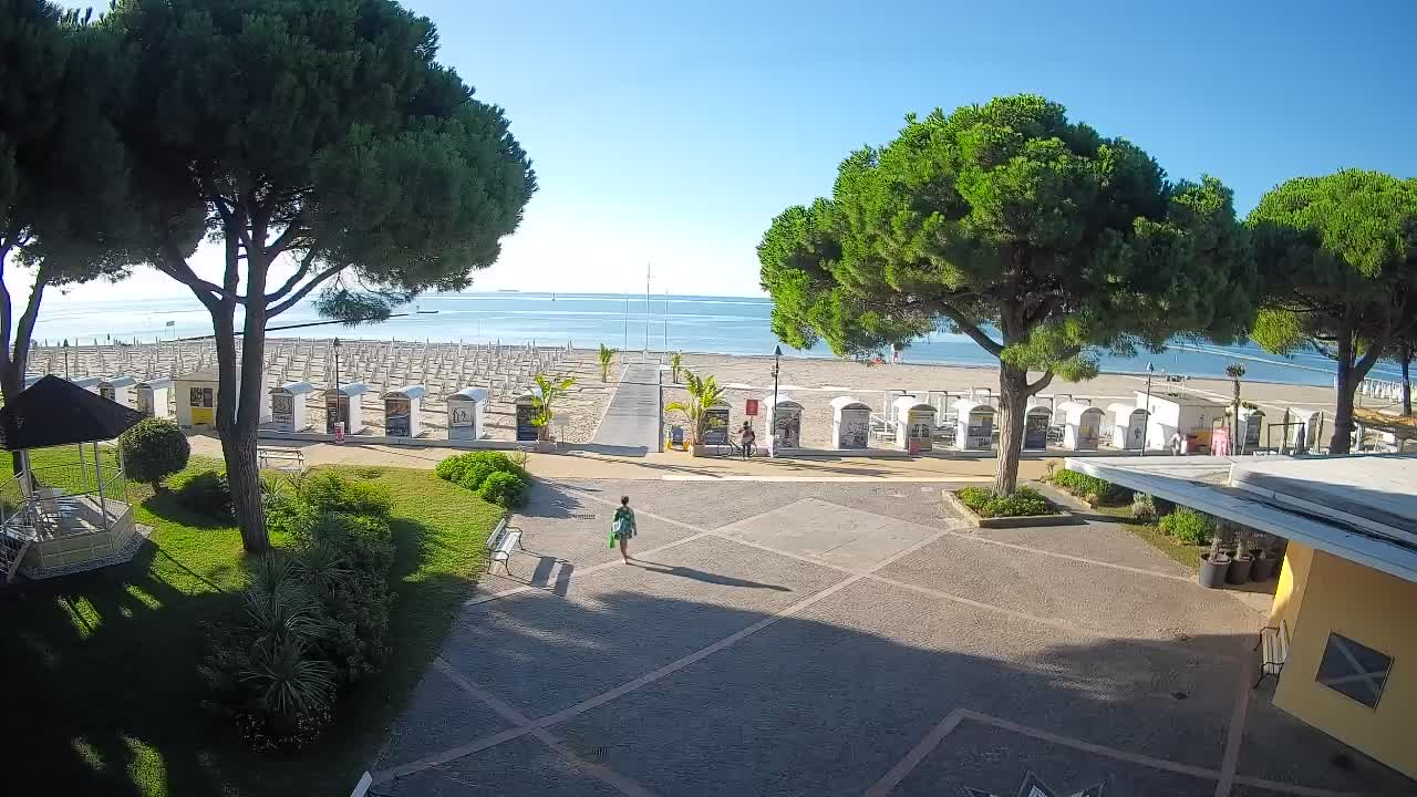 Grado Webcam – Strandzugang am Lido di Grado