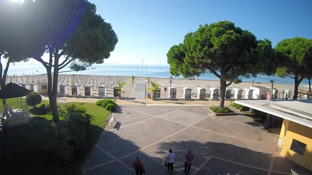 Webcam Grado – Entrée de la plage (Lido di Grado)