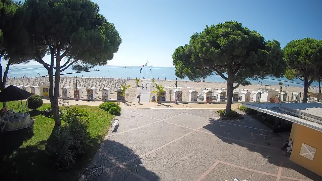Spletna kamera Gradež (Grado) – Vhod na plažo