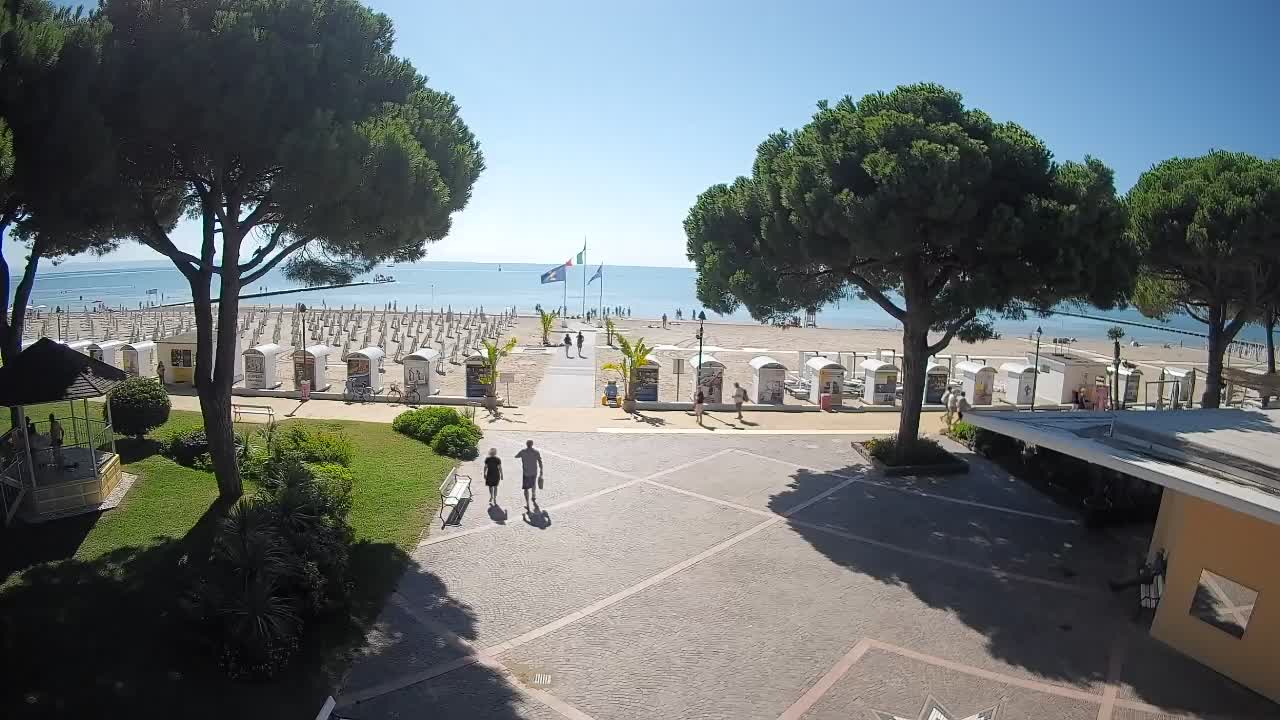Spletna kamera Gradež (Grado) – Vhod na plažo