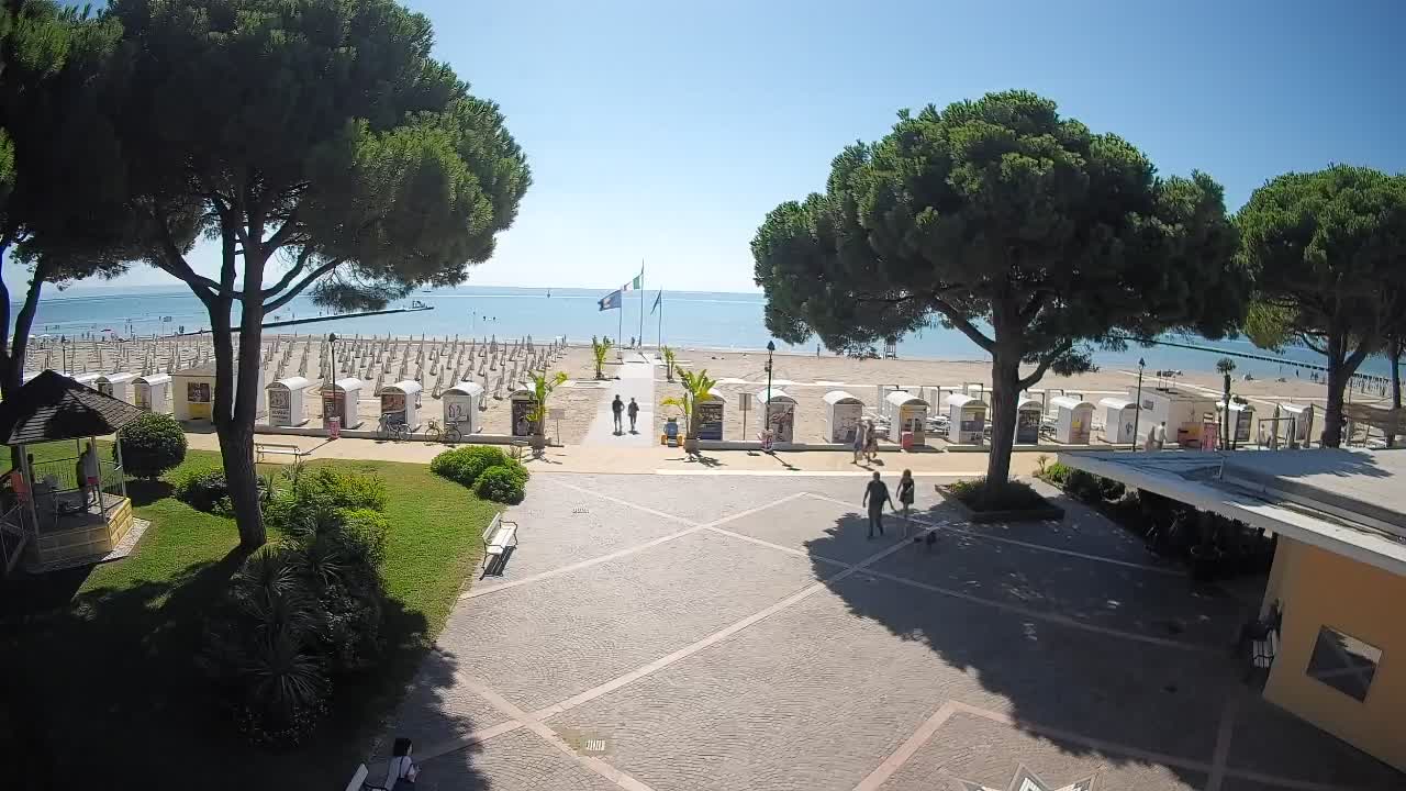 Webcam Grado – Entrée de la plage (Lido di Grado)