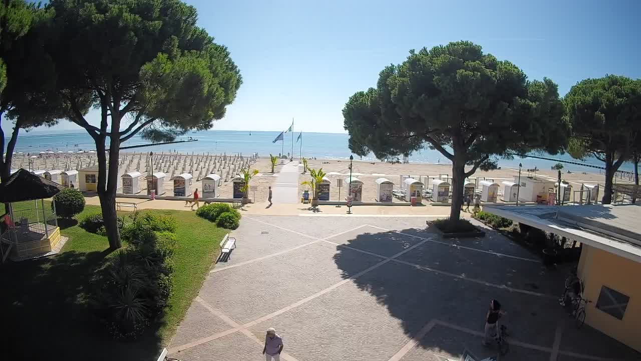 Webcam Grado – Entrée de la plage (Lido di Grado)