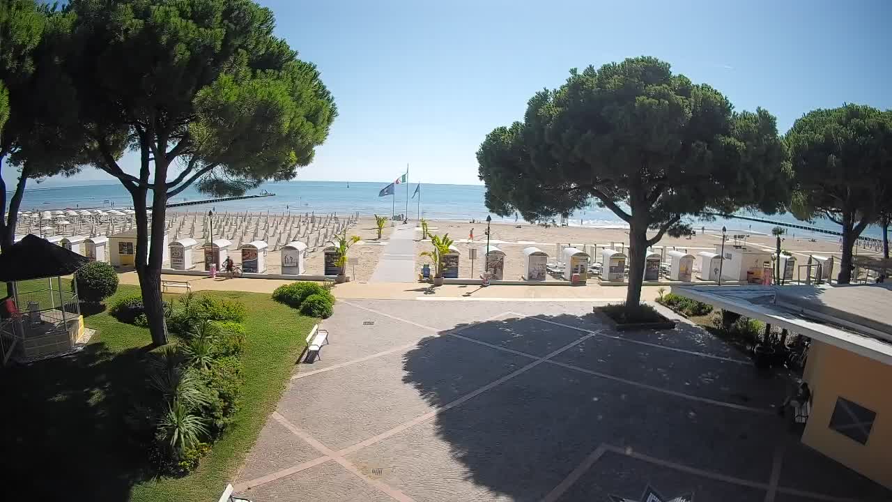 Webcam Grado – Entrée de la plage (Lido di Grado)
