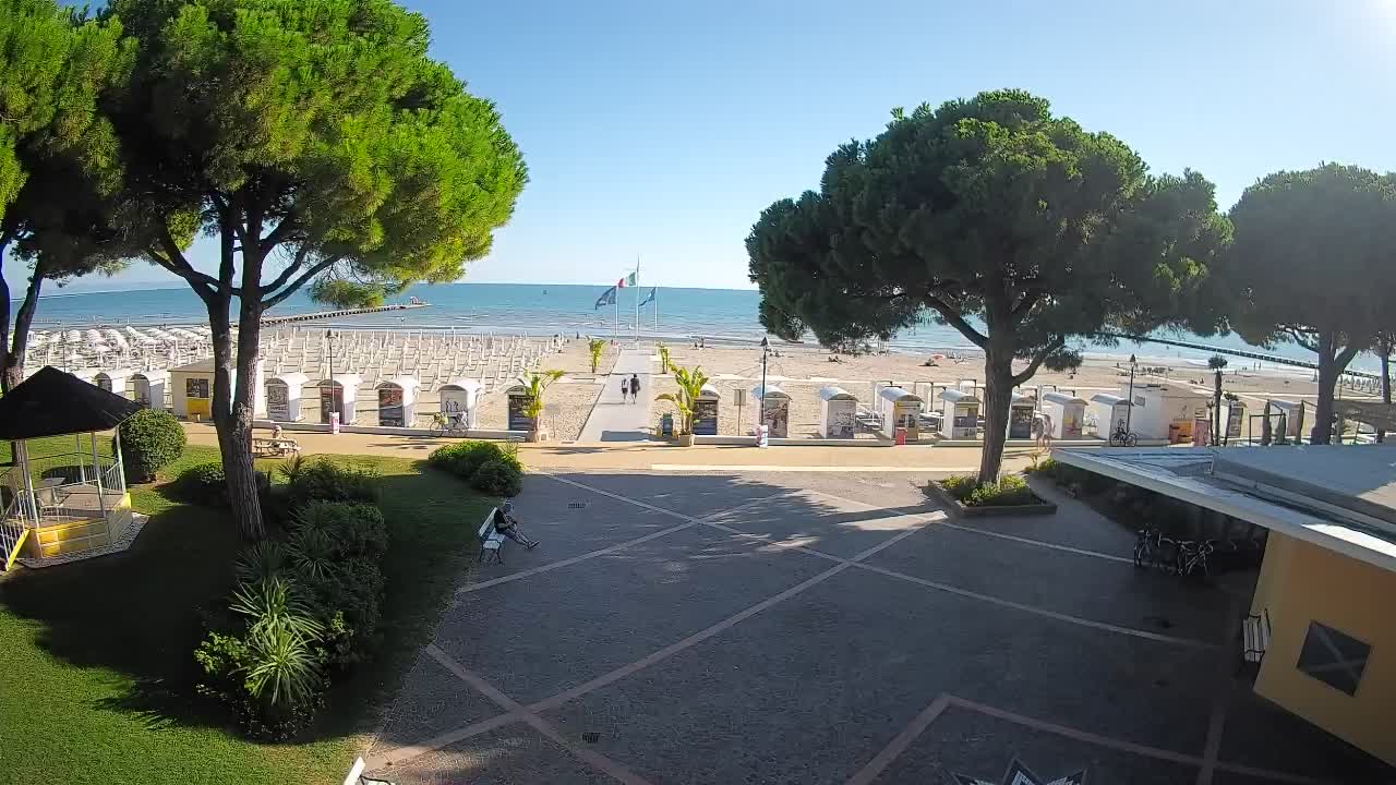 Grado Webcam – Strandzugang am Lido di Grado