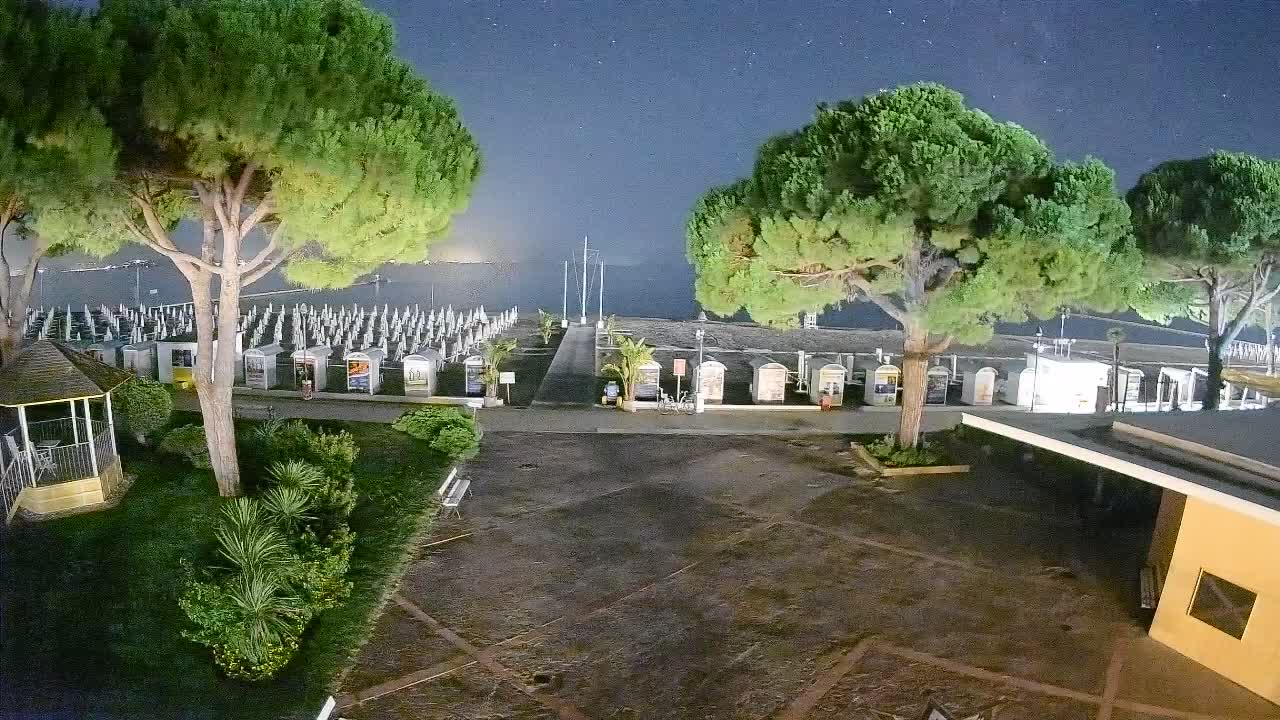 Spletna kamera Gradež (Grado) – Vhod na plažo