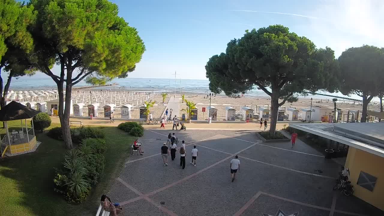 Webcam de Grado – Entrada de la playa (Lido di Grado)