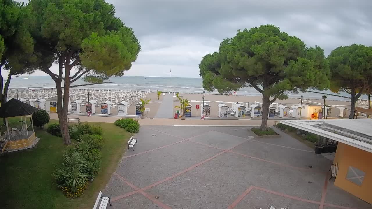 Grado Strand Eingang | Live-Ansicht der Küste