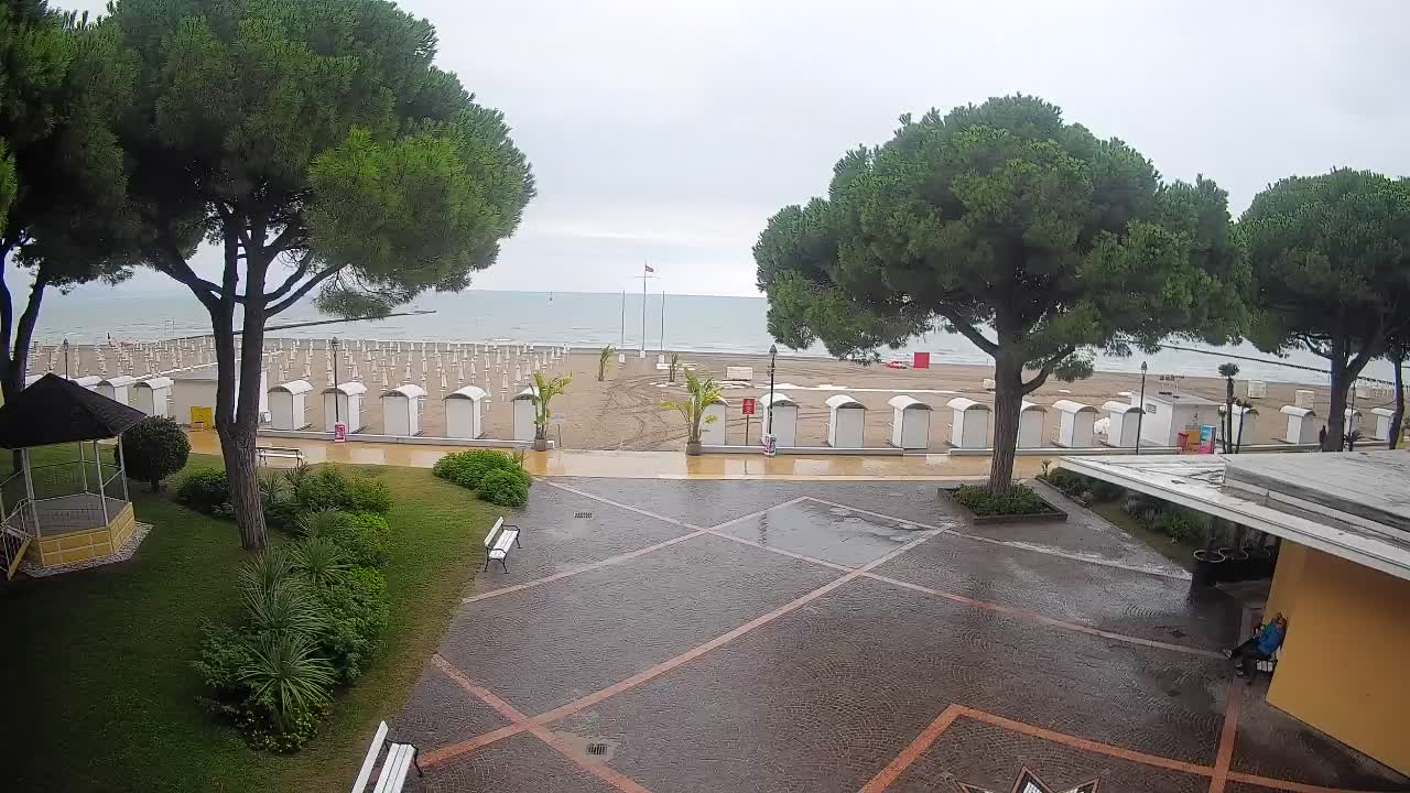 Spletna kamera Gradež (Grado) – Vhod na plažo