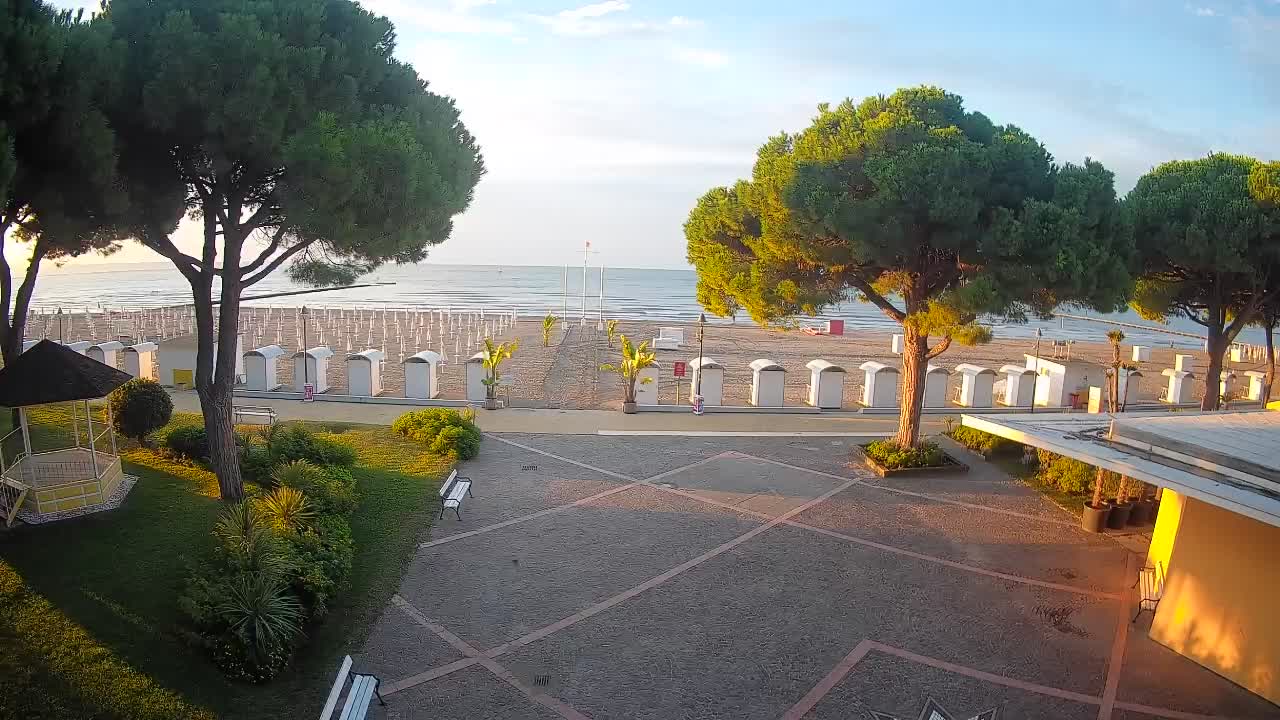 Webcam de Grado – Entrada de la playa (Lido di Grado)