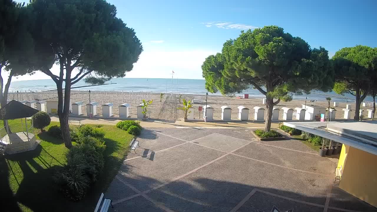 Spletna kamera Gradež (Grado) – Vhod na plažo