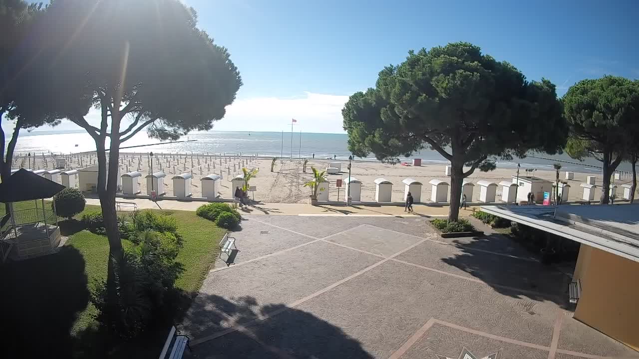 Spletna kamera Gradež (Grado) – Vhod na plažo