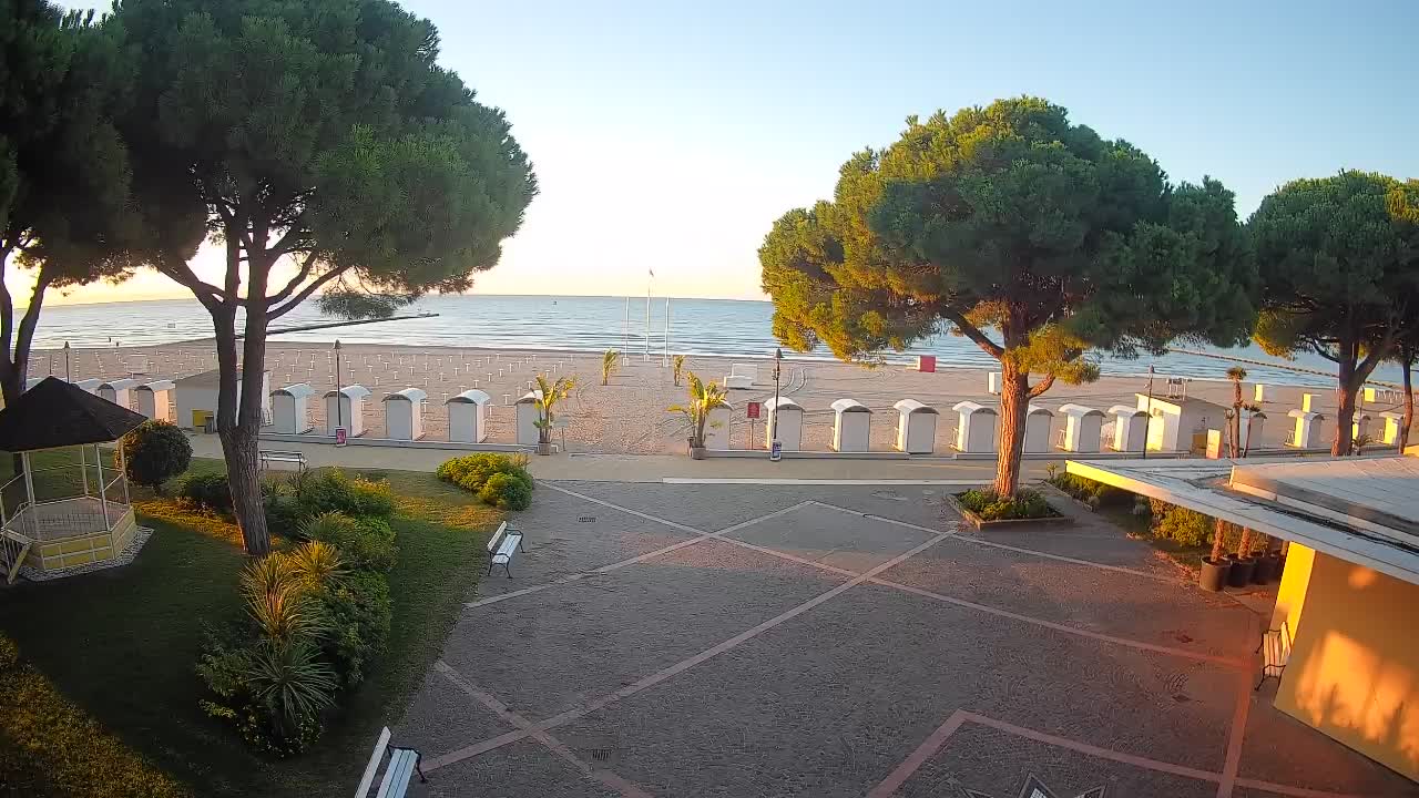 Grado Webcam – Strandzugang am Lido di Grado