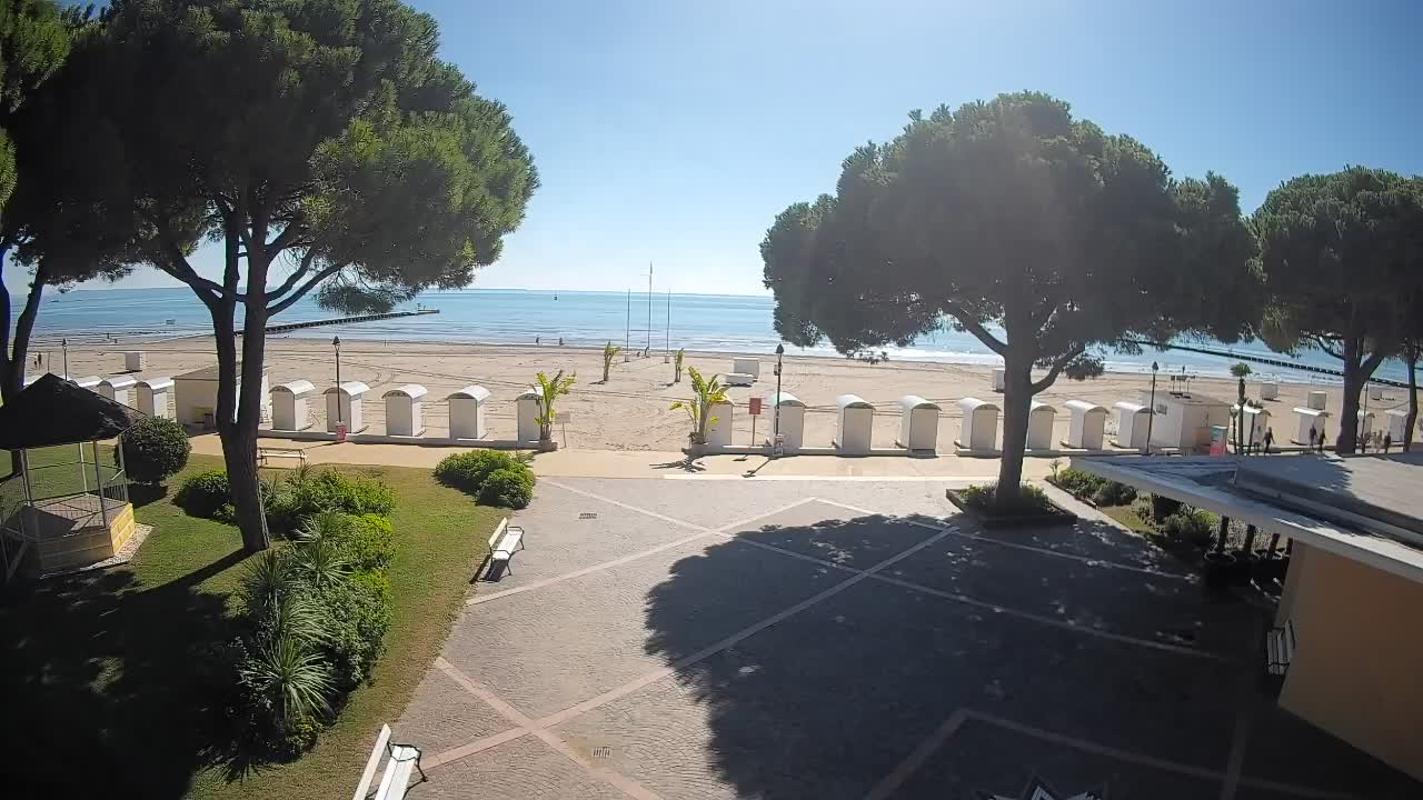 Webcam de Grado – Entrada de la playa (Lido di Grado)