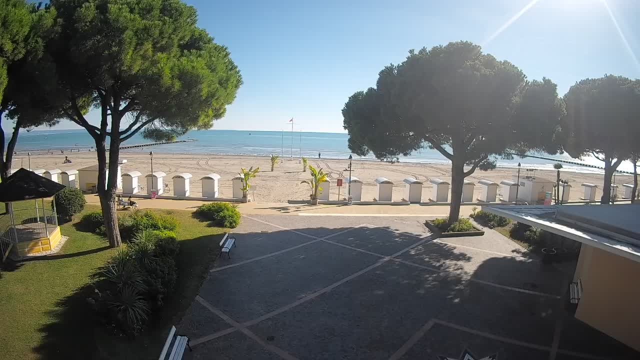 Webcam de Grado – Entrada de la playa (Lido di Grado)