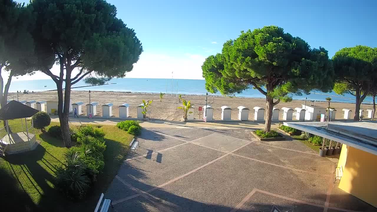 Webcam de Grado – Entrada de la playa (Lido di Grado)